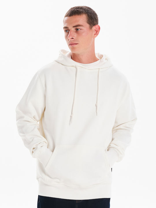 Sweatshirt Mit Kapuze Weiß