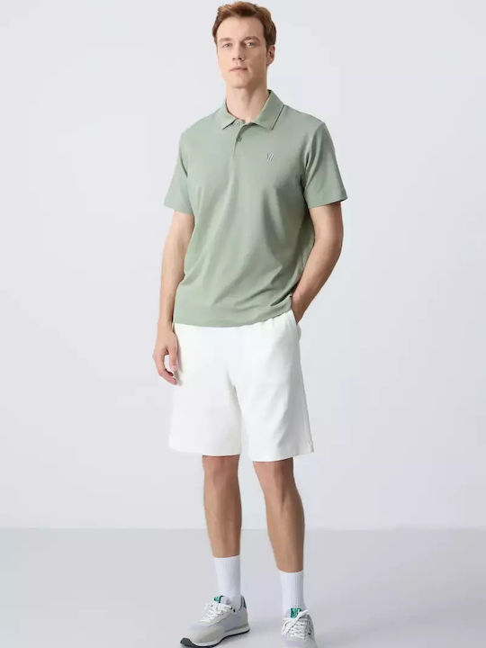 Men's Athletic Shorts Ecru