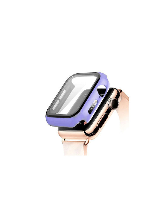 Προστατευτική Θήκη Τζαμάκι Apple Watch 41mm Λιλά Προστατευτική Θήκη Τζαμάκι Apple Watch 41mm Λιλά