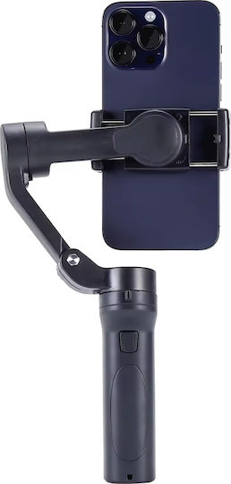 Techsuit F5 Plus Phone Gimbal with 3 Axis Stabilization and 7 Operating Hours Black
