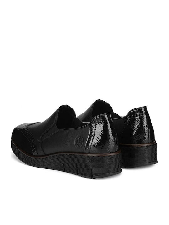 Anatomic Women's Black Slip-Ons