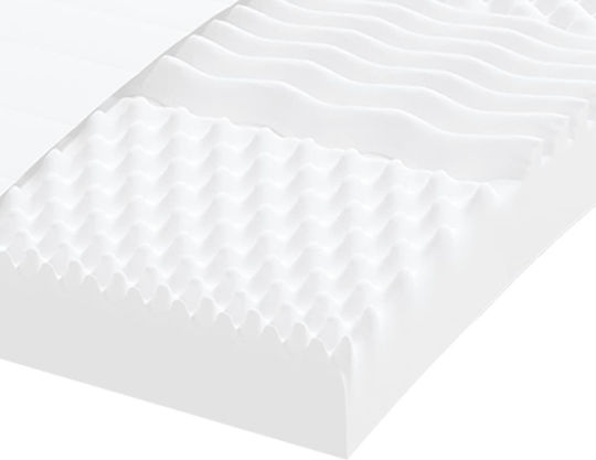 vidaXL Μονό Στρώμα 80x210x10cm
