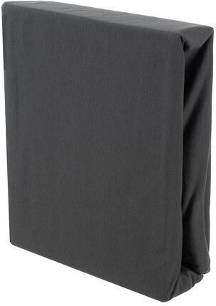Cearșaf King Size cu Elastic 180x200+20cm. Gri