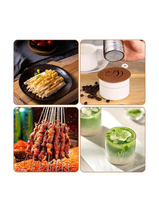 Zola Kitchen Shaker Sugar Cocoa Spices Pepper Salt Chocolate Stainless Steel Shaker Type Zola Kitchen Shaker Sugar Cocoa Spices Pepper Salt Chocolate Stainless Steel Shaker Type
