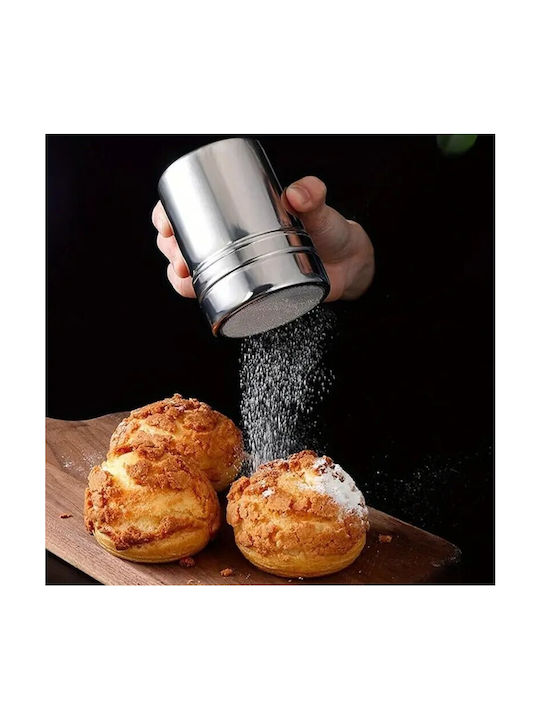 Zola Kitchen Shaker Zahăr Cacao Condimente Piper Sare Ciocolată Tip Shaker din Oțel Inoxidabil