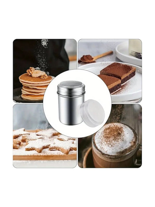Zola Kitchen Shaker Zahăr Cacao Condimente Piper Sare Ciocolată Tip Shaker din Oțel Inoxidabil