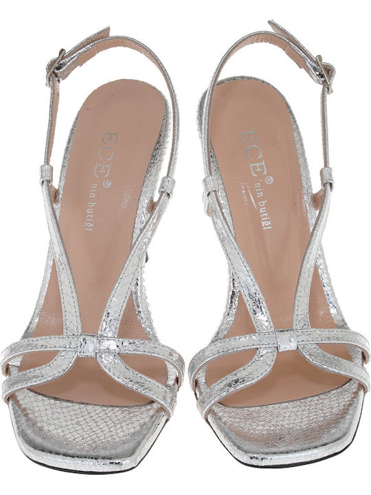 Sandalen Silber