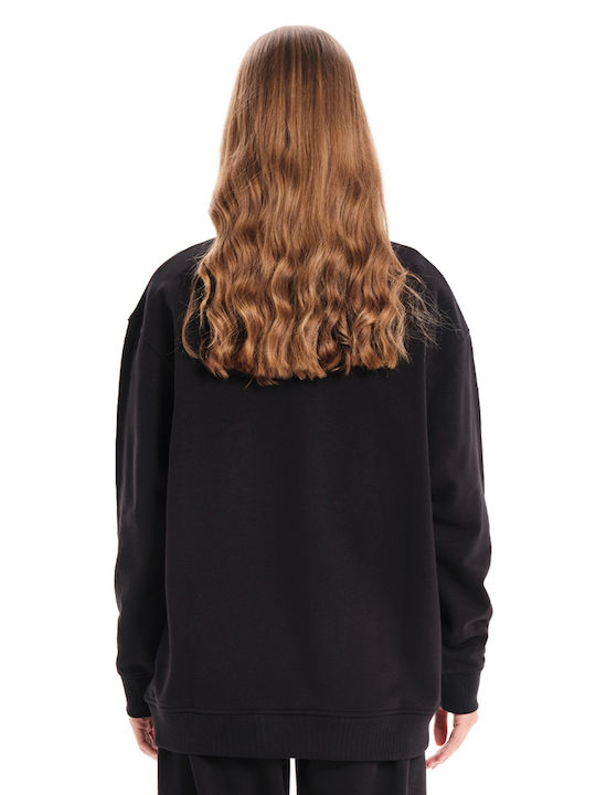 Damen Sweatshirt Schwarz