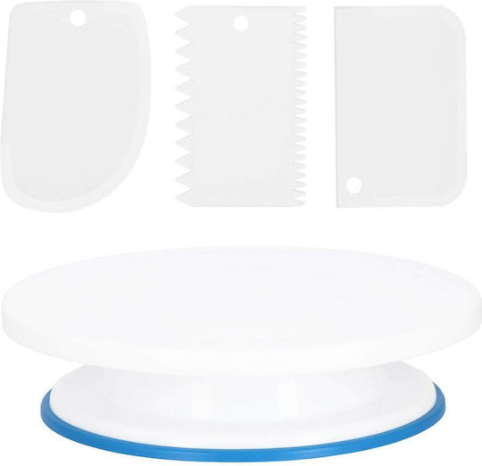 Pastry Set Rotating Platter 37 Pieces Templates Decorating Cakes