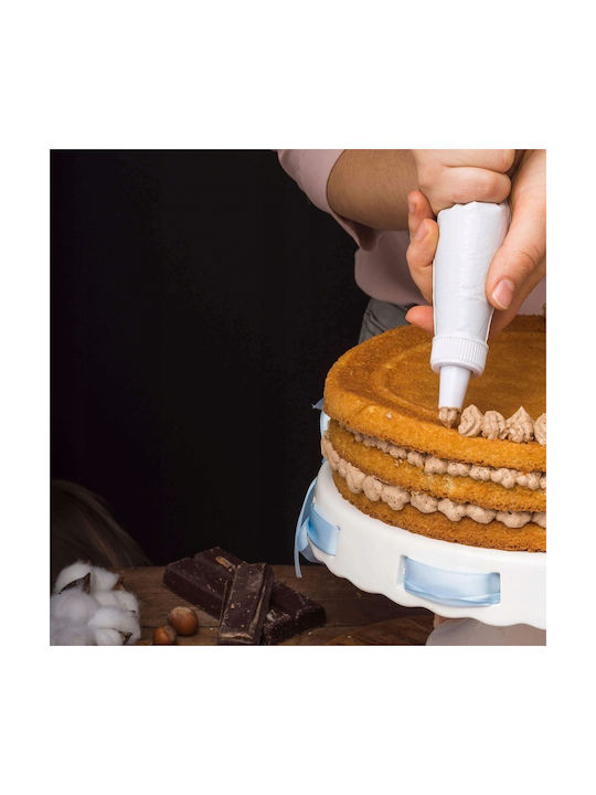 Set de Patiserie Platou Rotativ 106 Piese Șabloane Decorare Prăjituri