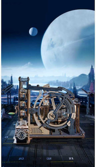 Rokr Wooden Construction Marble Spaceport Toy For Children 14+ Years