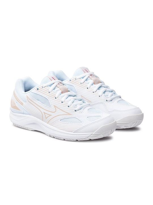 Mizuno Cyclone Speed 4 Sport Shoes Volleyball White