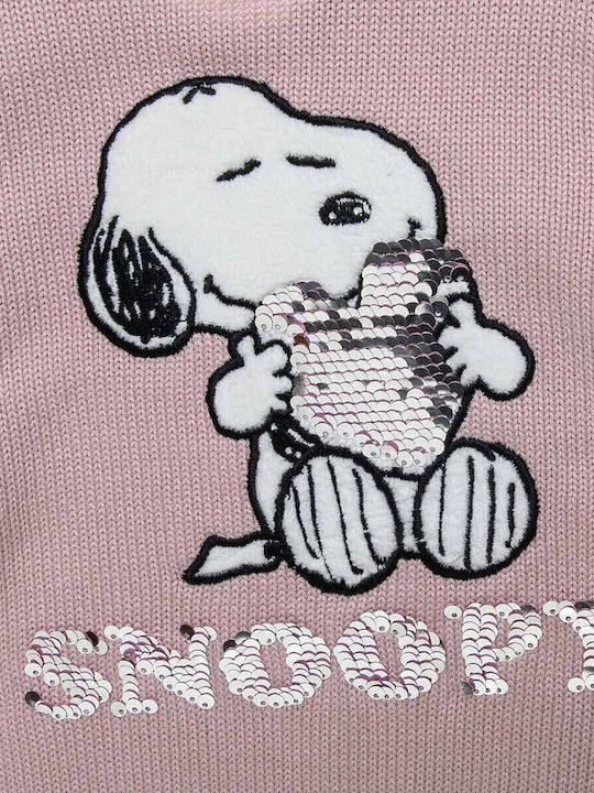 Kinderoberteile Langärmelig Rosa Snoopy