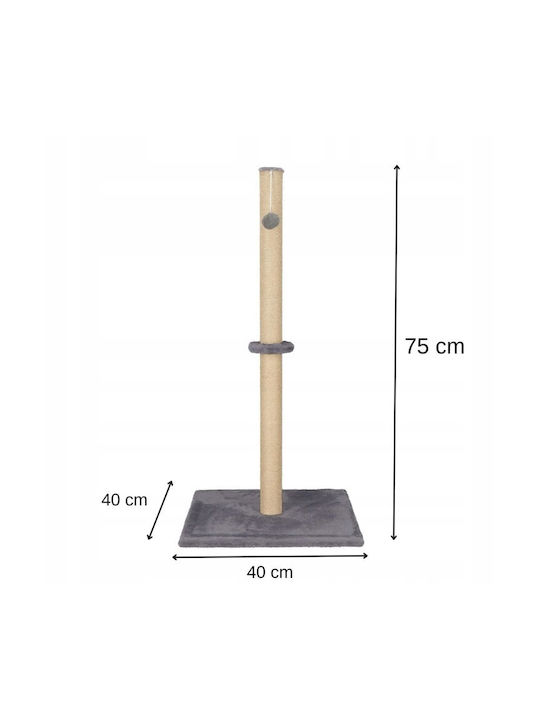 Kratzbaum Pole Gray 40x40x1.5cm