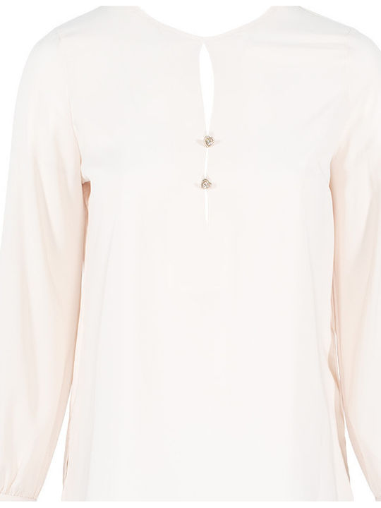 Women's Blouse Long Sleeve Ecru