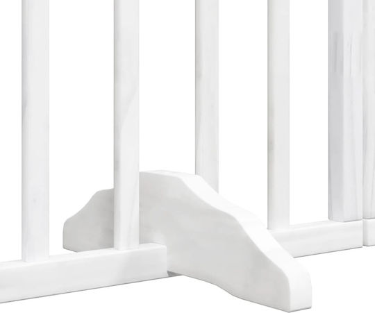vidaXL Divider Dog in White Color 300 x 90 x 300cm