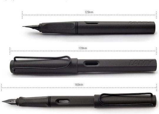 Lamy Safari Writing Pen Fine Gray made of Plastic with Black Ink