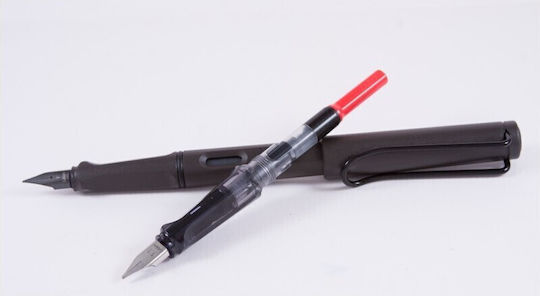 Lamy Safari Fountain Pen Medium Grey Plastic with Black Ink