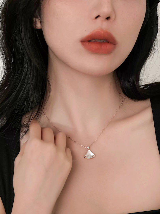 Necklace Made of Gold Plated Silver