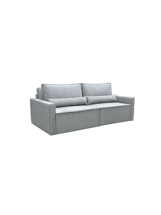 Lidra Canapea Cu Două Locuri Pat Gri 210x110x90cm E9937,1
