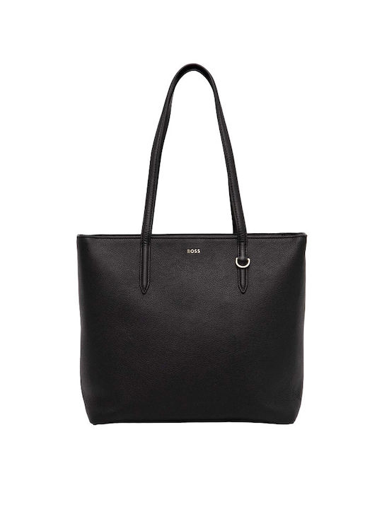 Hugo Boss Damen Tasche Shopper Schulter Schwarz