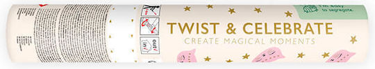 Stars Confetti Cannon Pink