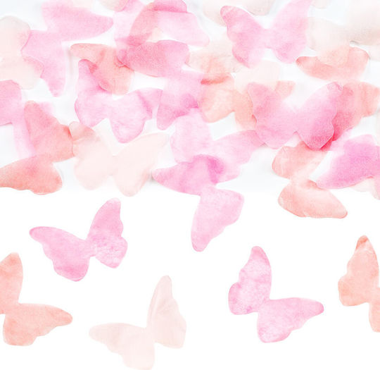 Butterflies Confetti Cannon Pink