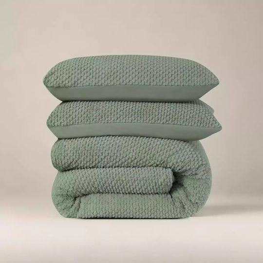 Sleeptime Duvet Cover Queen 240x220 Green
