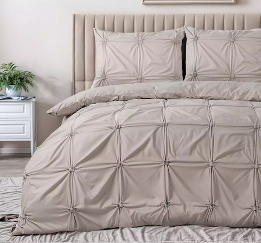 Sleeptime Doppelbett 200x200 Taupe