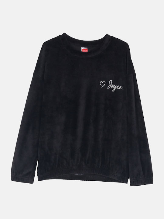 Kinder-Set mit Hose Winter 2Stück Black