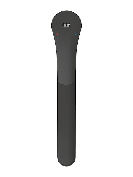 Смесител Grohe Eurosmart за мивка със стоящ чучур 227 мм матово черно