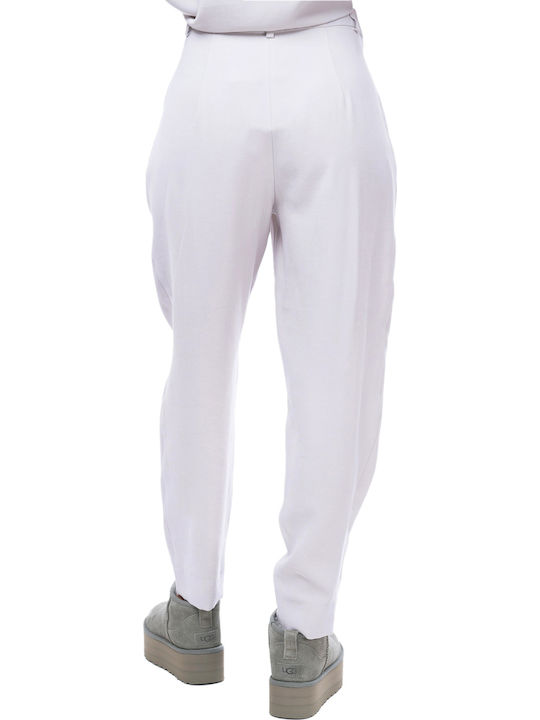 Moutaki Women's Fabric Trousers Gray