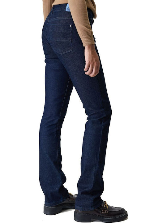 Hoch tailliert Damenjeans