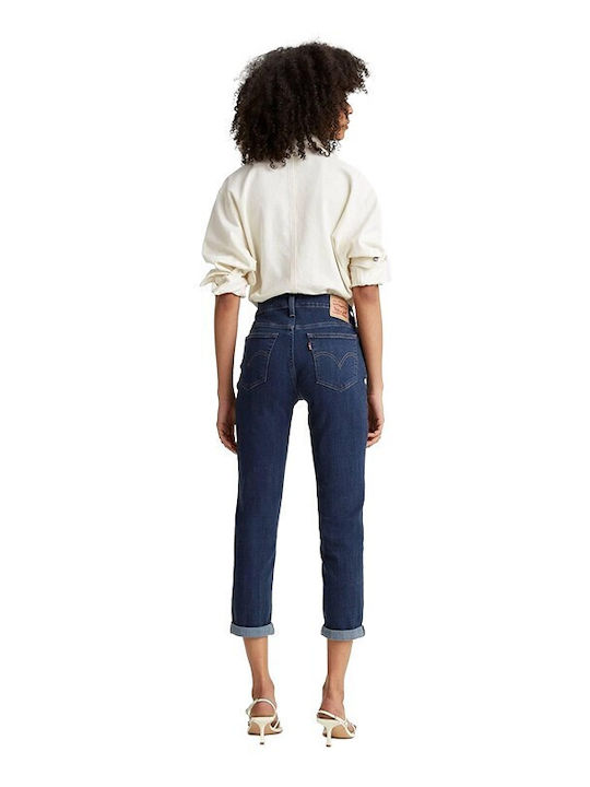 Women's Jean Trousers Mid Rise in Boyfriend Fit