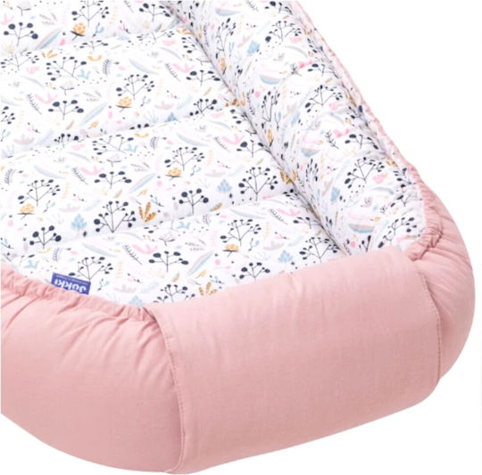 Jukki Βρεφικό Μαξιλάρι Φωλιά Soft Meadow 65x120εκ.