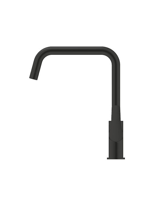 Grohe Eurosmart Baterie Bucătărie Înaltă Cu Pipă Pivotantă 310x228 Mm Negru Mat
