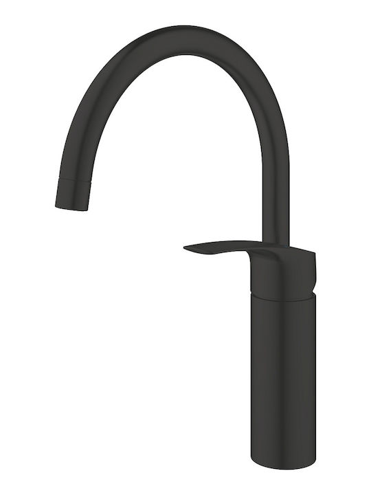 Grohe Eurosmart Mixer Standing Kitchen Swivel Spout 339 Mm Matte Black