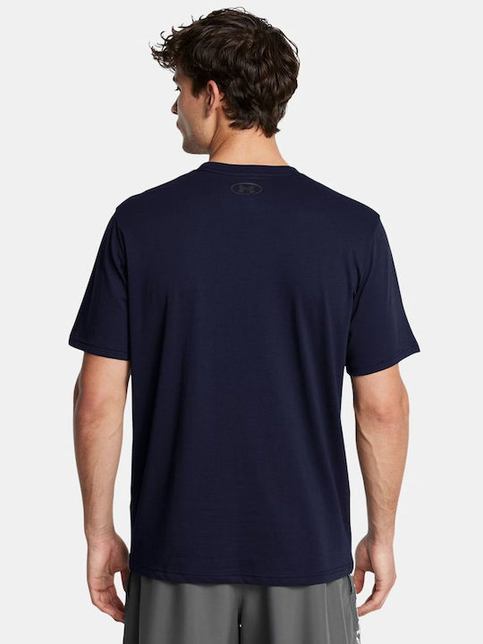 Under Armour Sports Updated Men's Athletic T-shirt Short Sleeve Blue