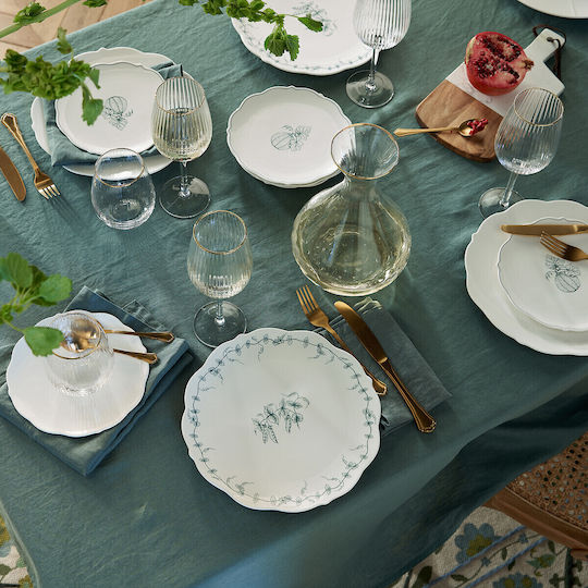 La Redoute Interieurs Față de masă Din Bumbac Albastru 170x300buc