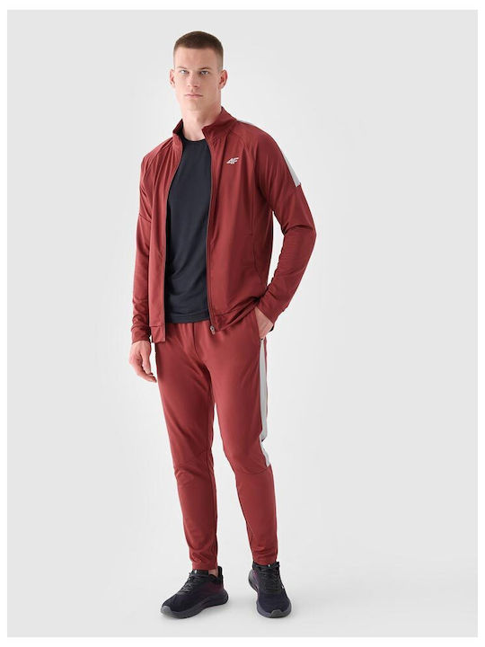 4F Herren-Sweatpants Rot