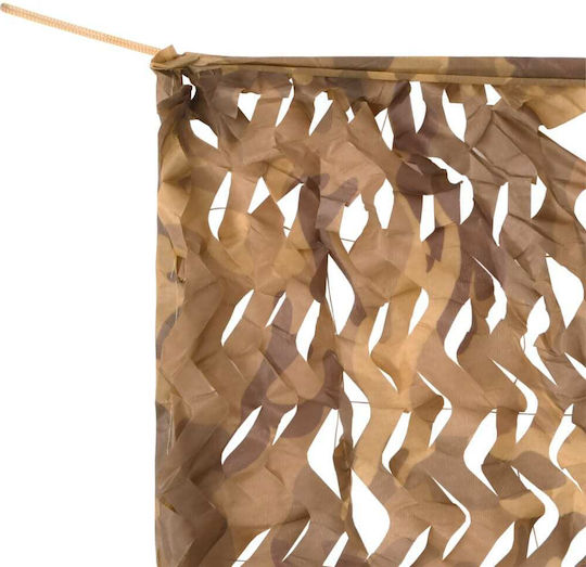 vidaXL Camouflage Net Beige 4.23x7.08m