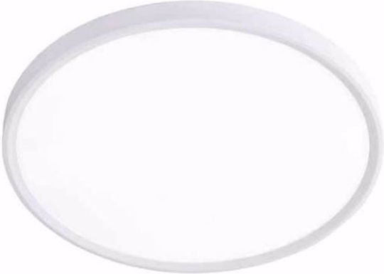 Inlight Plafonieră de Tavan 40buc Albă cu LED Integrat