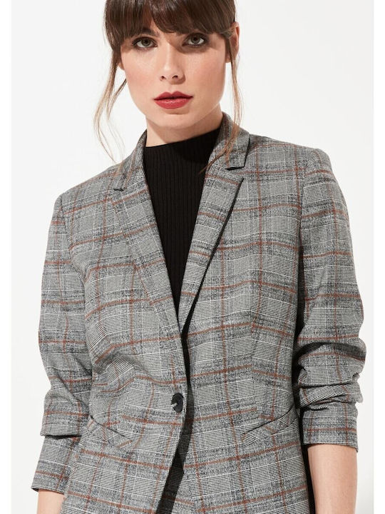 Comma Damen Blazer Grey