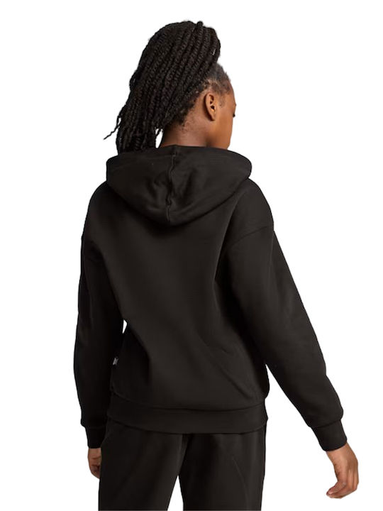 Puma Kids Sweatshirt with Hood and Pockets Metallic Ess+