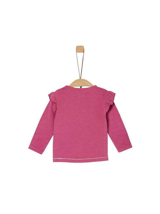 s.Oliver Children's Blouse Long Sleeve Fuchsia