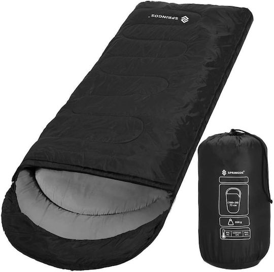 Sac de dormit Dublu Negru