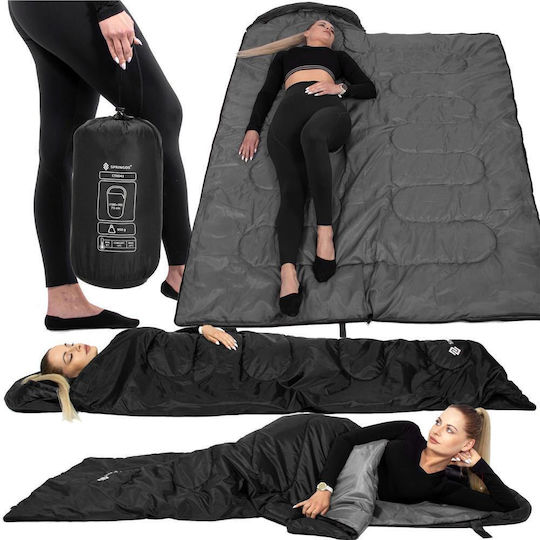 Sac de dormit Dublu Negru