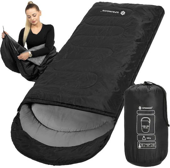 Sac de dormit Dublu Negru
