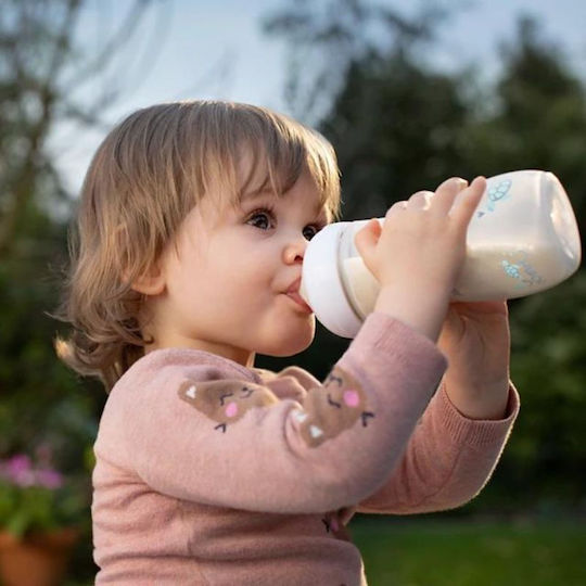Philips Plastic Baby Bottle Natural Response Anti-colic with Silicone Teat for 1+ Months White 330ml