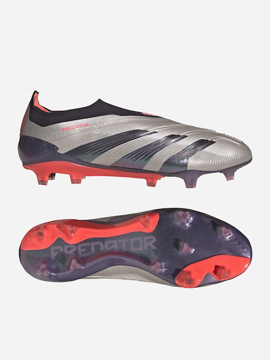adidas Predator Elite Футболни Обувки с Бутони Сребристи